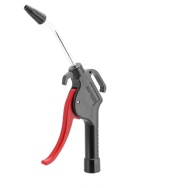 Pistol de suflat Airpress, 10cm, 11bar, Compozit, Negru