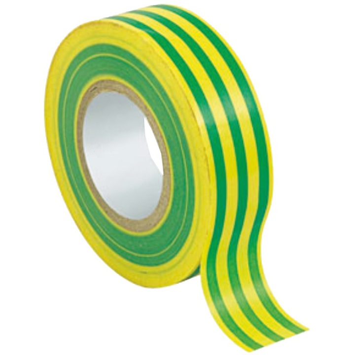 PVC szigetelőszalag, színes, 10 m, 10 db / szett