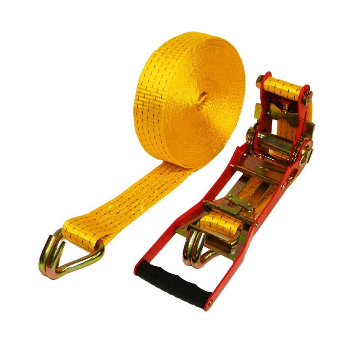 Rakományrögzítő kétrészes ERGO 50 mm x 10 m / 5000 kg citromsárga