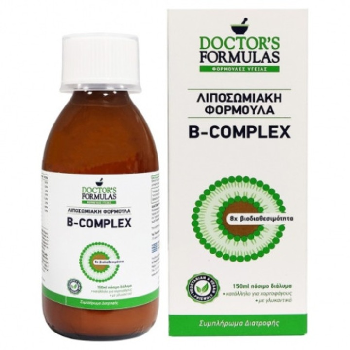 Supliment alimentar cu vitamina B, Doctor's Formulas, 150 ml