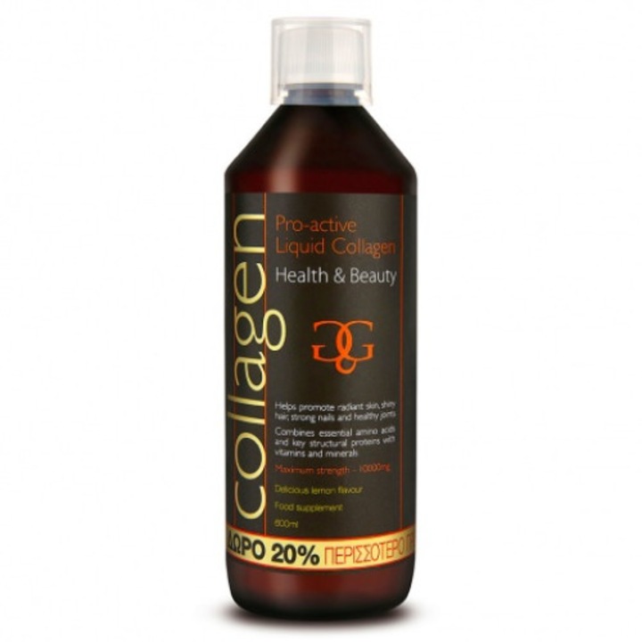 Colagen, Pro-Activ, Forma lichida, Aroma lamaie, 600 ml