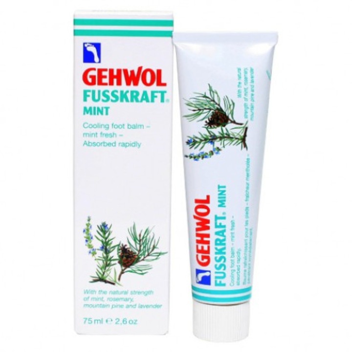 Gel revigorant picioare, Gehwol, Menta, 75ml
