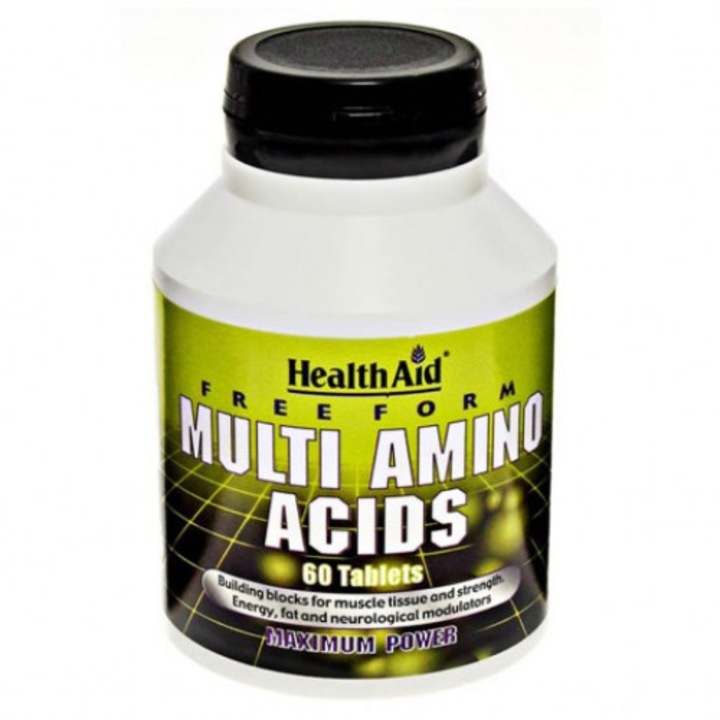 Complex aminoacizi, Health Aid, Multi, 60 tablete,