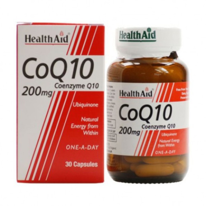Complex Coenzima Q10, Health Aid, 200 mg, 30 capsule