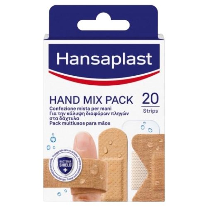 Pachet 20 plasturi, Hansaplast