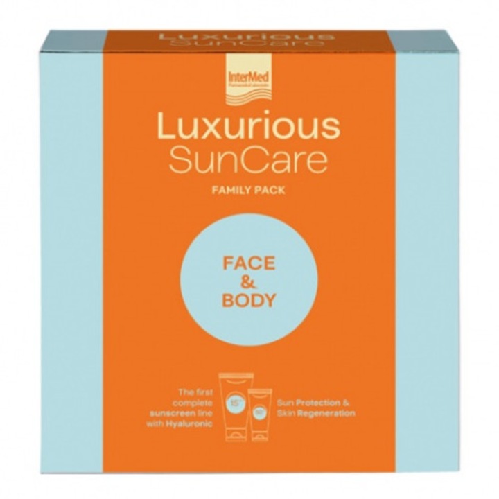 Pachet de ingrijire solara, Luxurious, SPF15, 200 ml