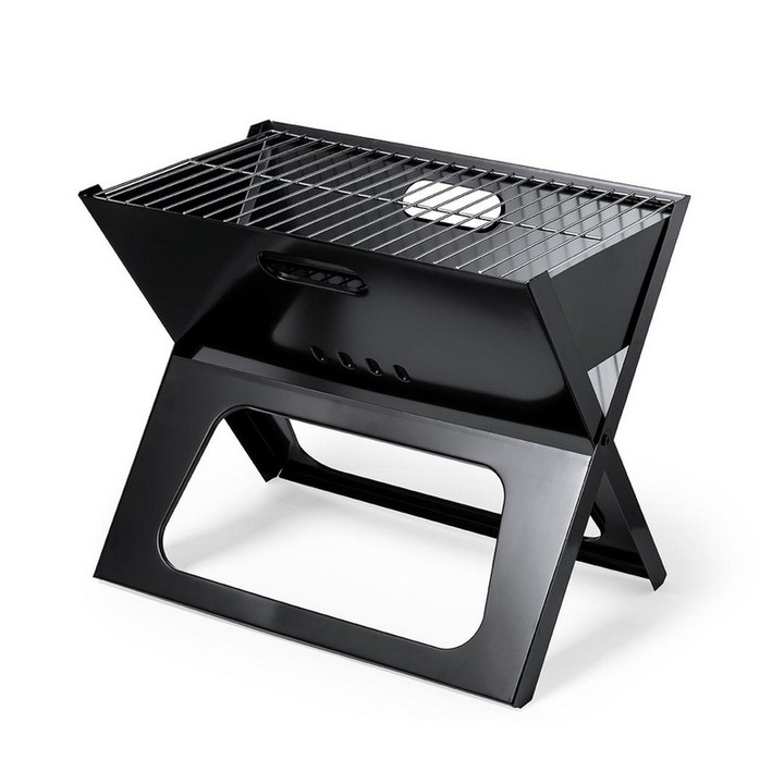 Gratar Portabil - 43,5 x 27,5 x 38 cm - Negru
