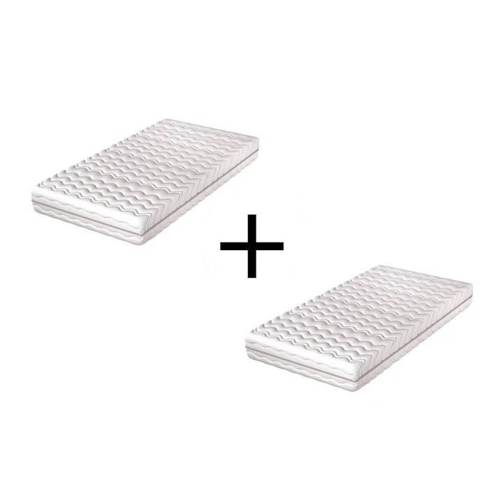 Akciószett 1+1 habmatrac de lux, 90x200x14 cm
