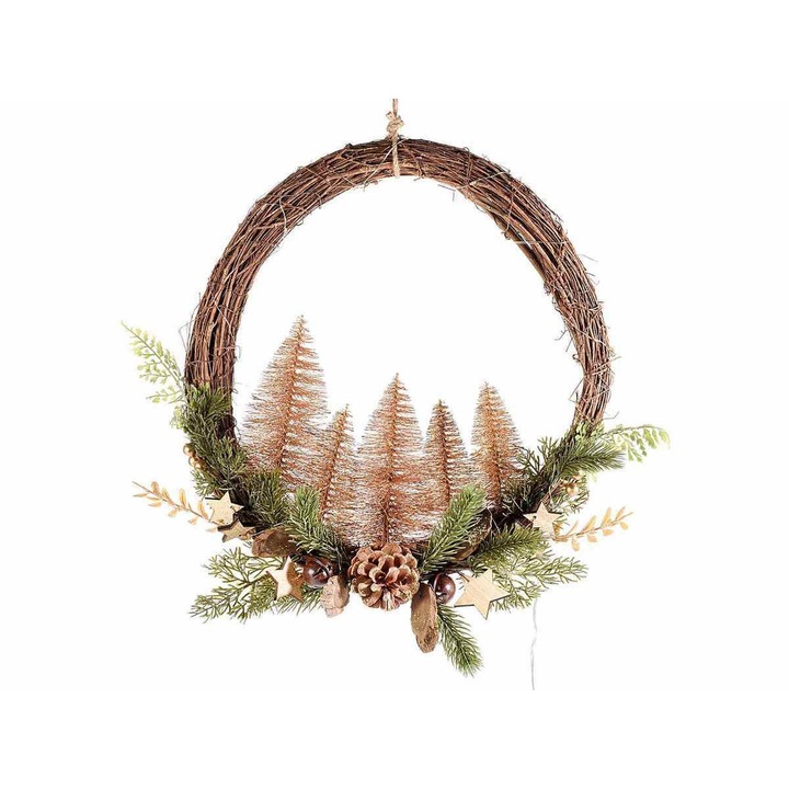 Karácsonyi füzér LED-ekkel 35 cm