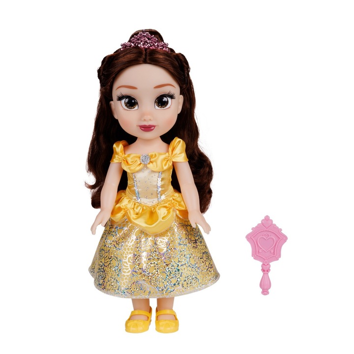 Кукла Disney Princess Belle, колекция Disney 100 Dresses, 38 см