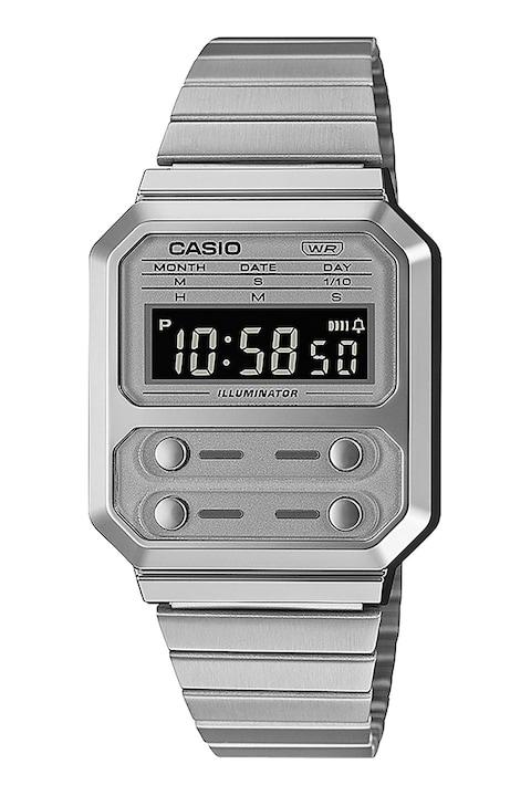 Casio, Унисекс електронен часовник, Сребрист