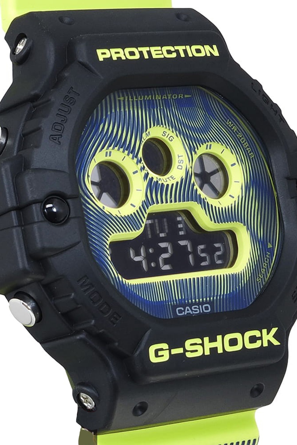 Casio G-Shock Compact Lime Green GD-B500S-3 – Orologio Digitale Unisex Con Bluetooth E Ricarica Solare - 5