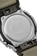 Casio, Часовник G-Shock с текстилна каишка, Каки