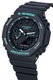 Casio, Часовник G-Shock с каишка от смола, Черен