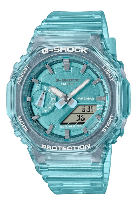 Casio, Часовник G-Shock с каишка от смола, Мента