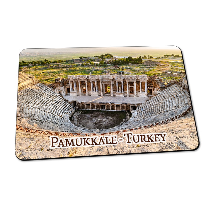 Туристически магнит Памуккале, Турция v3