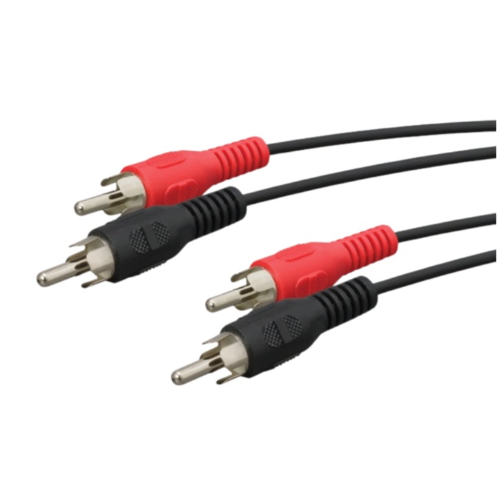 Rca / Jackfisa kábel 2 X Rca-fisa 3.5 St Jack 3.0 M EV694
