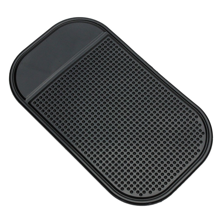 Csúszásmentes szőnyegtartó az autó műszerfalához, fekete