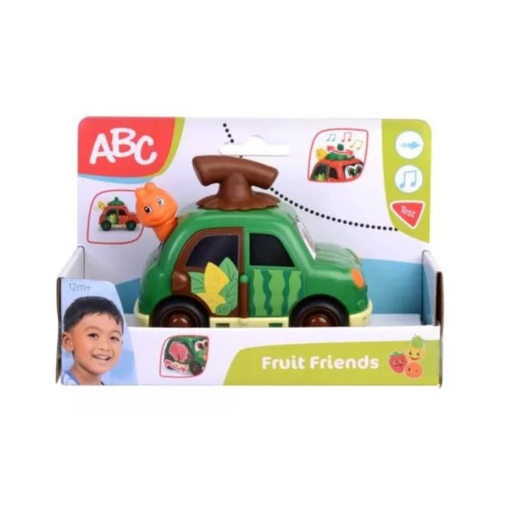 Melon Car, Abc Fruit Friends, 12cm