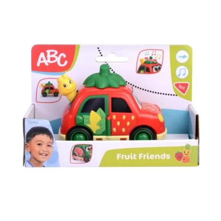 Машина за ягоди, Abc Fruit Friends, 12 см