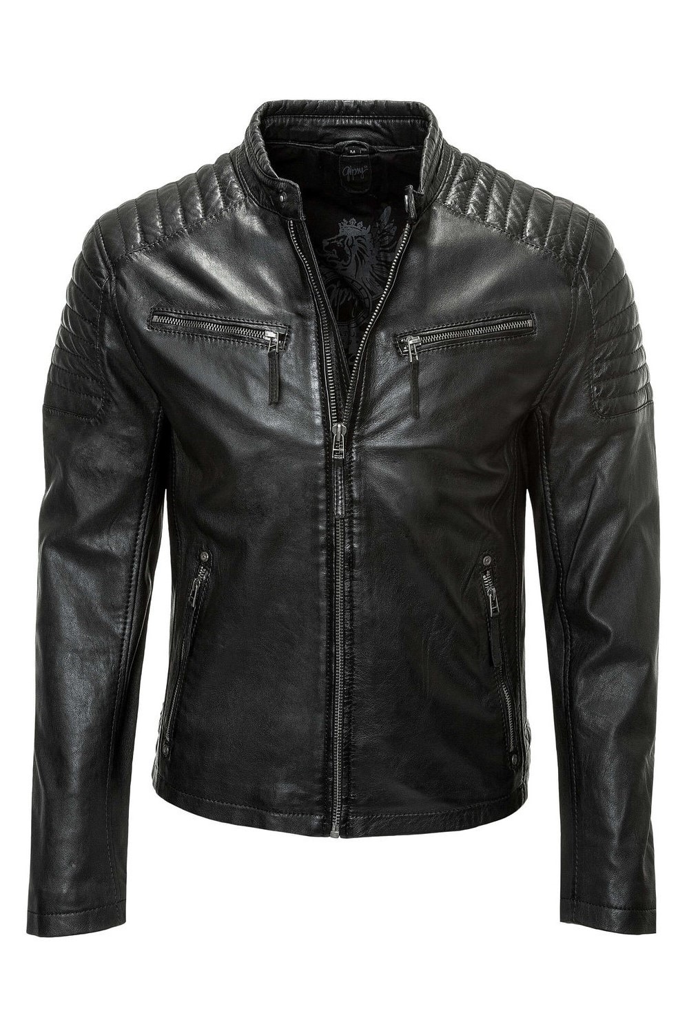 Geaca de Piele Barbati Gipsy Neagra Chester LEGV M - Main Image