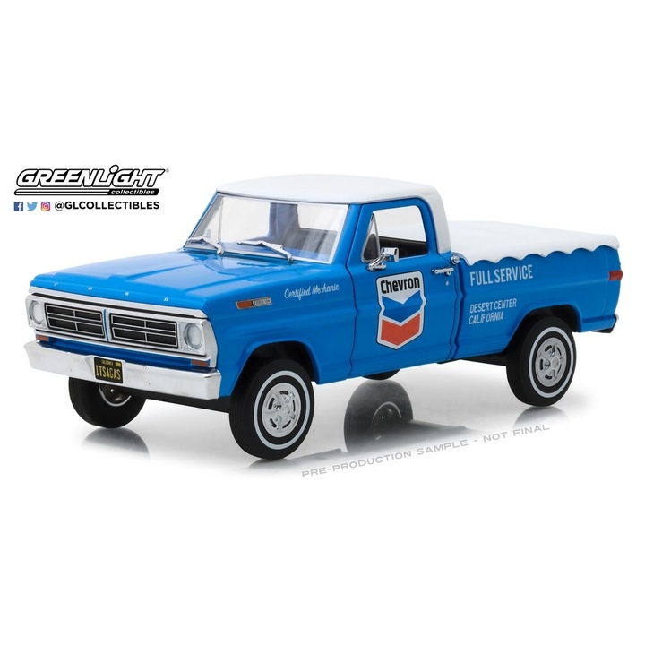 1972-es Ford F-100 Chevron teljes szerviz - 1: 24