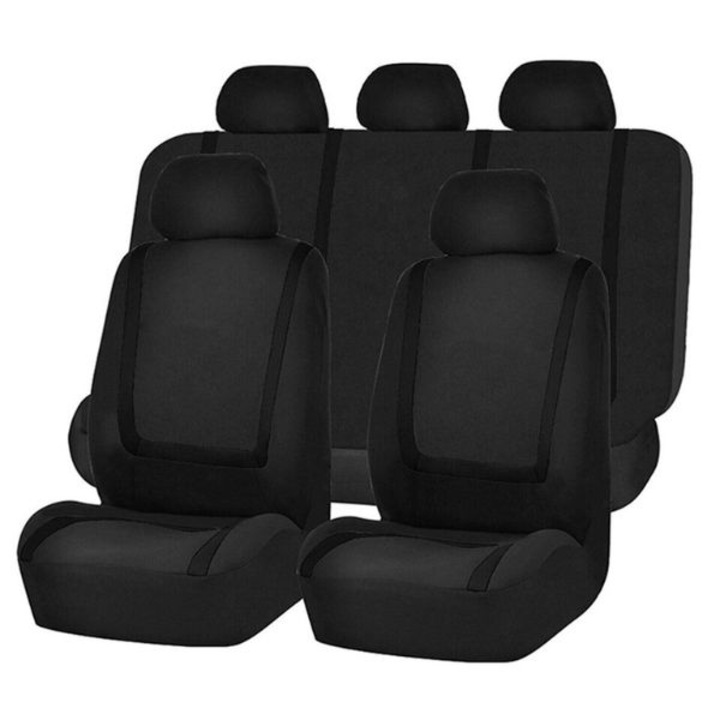 Универсални калъфи за автомобилни седалки Черни Carfit