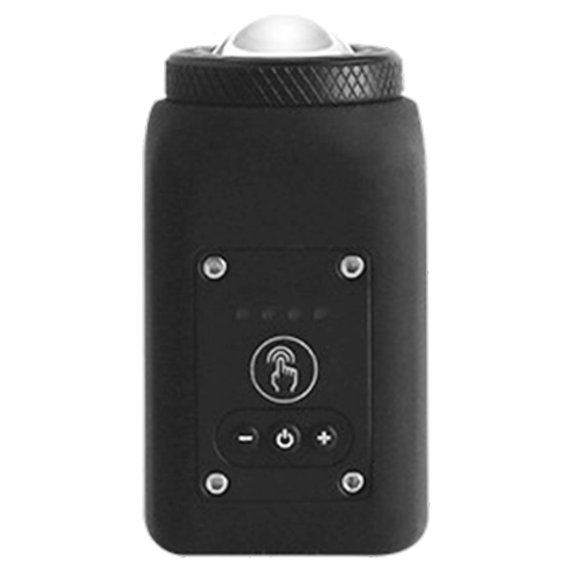 LED фар за проектор с клаксон за велосипед или скутер, USB зареждане ...