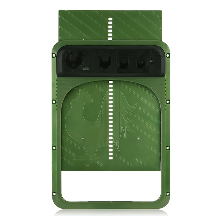 Врата за кошара, ABS, Със сензор, Зелен