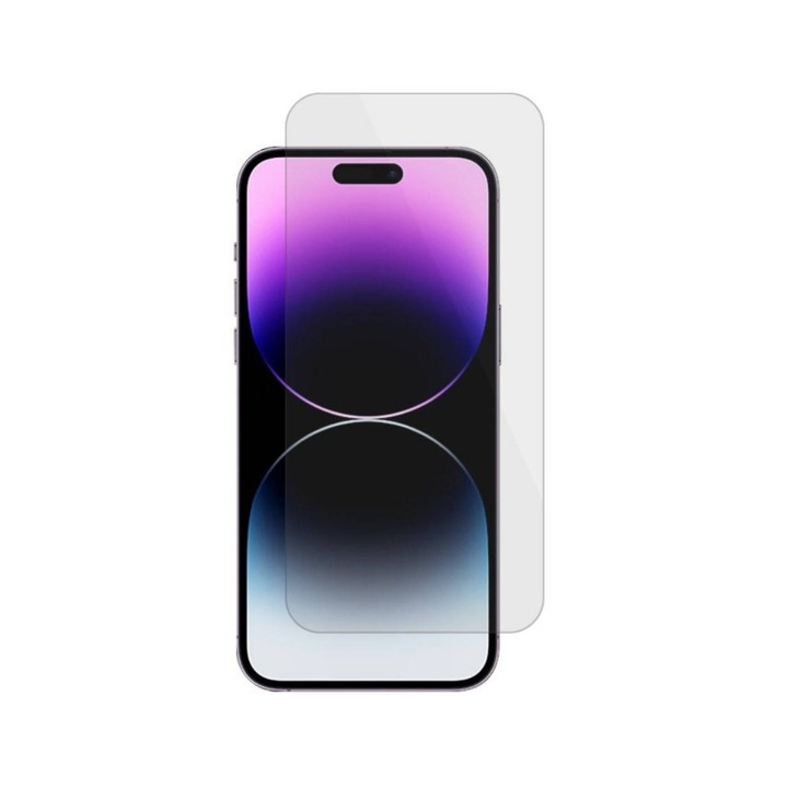 Folie Sticla Securizata BlueStar Compatibila Cu iPhone 15, Transparenta, Duritate 9H
