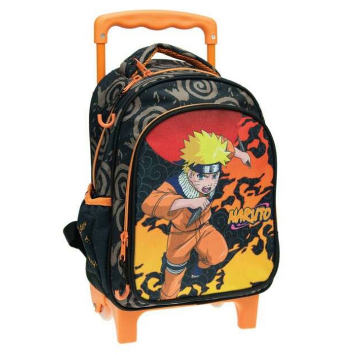 Раница Naruto Troler, черна, 30 x 25 x 15 см