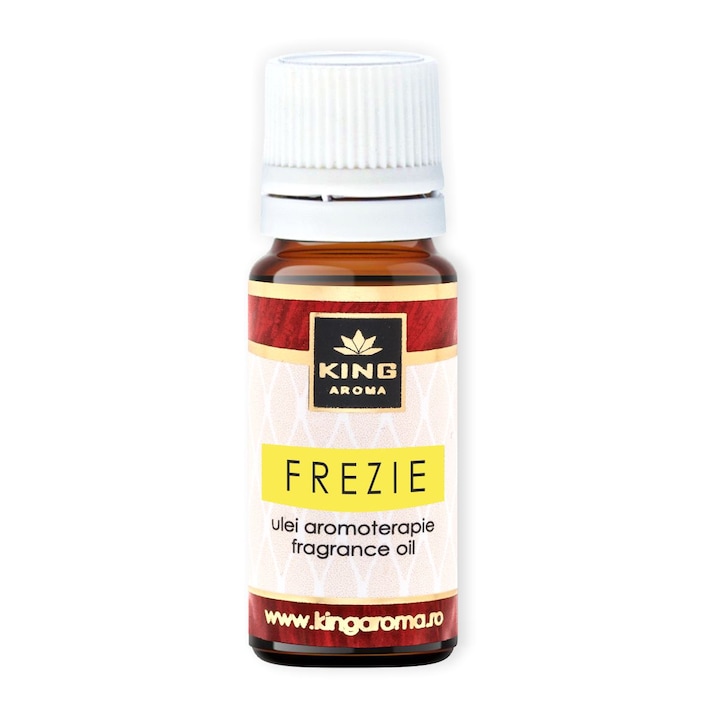 Ulei parfumat aromaterapie KING Aroma FREZIE, 10 ml