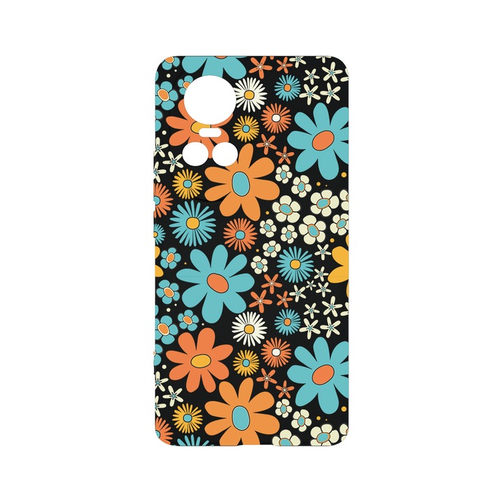 Силиконов калъф BestCase за OPPO Reno10 Pro 5G, Spring Flowers, SLIM 1.2MM, Microfiber interior, Premium Soft Liquid Silicone, PB 967