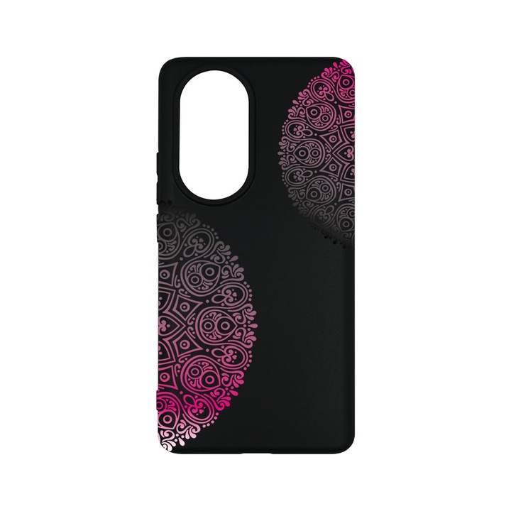 Силиконов калъф BestCase за OPPO Reno10 Pro 5G, Lace, 0.8MM Slim, Camera Protection, Black Silicon Series, B 92