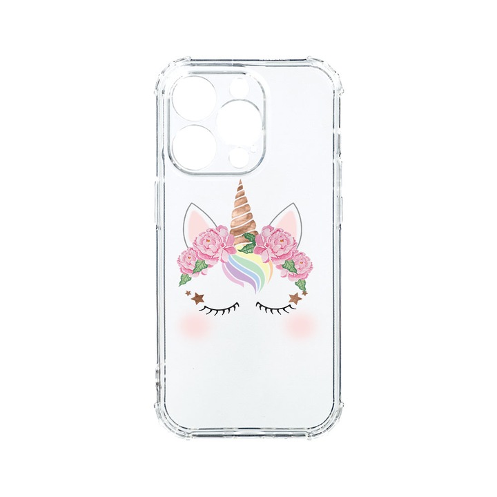 Силиконов калъф BestCase за Apple iPhone 15 Pro Max, Unicorn, 1.5MM Anti Shock, AS 525