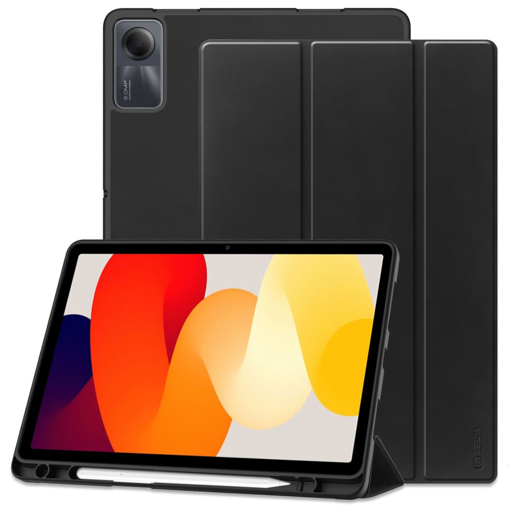 Husa Tech-Protect Smartcase Pen compatibila cu Xiaomi Redmi Pad SE 11 inch Black