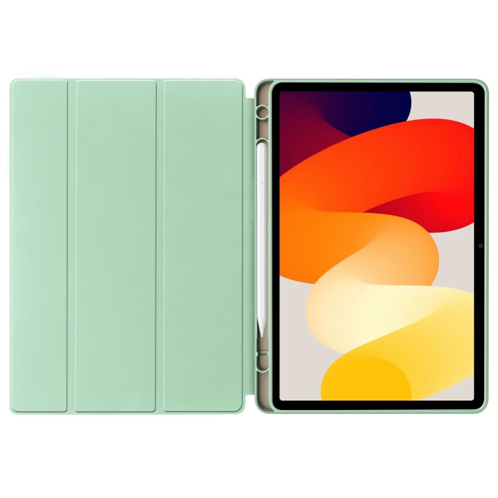 Husa Tech-Protect Smartcase Pen compatibila cu Xiaomi Redmi Pad SE 11 inch Green