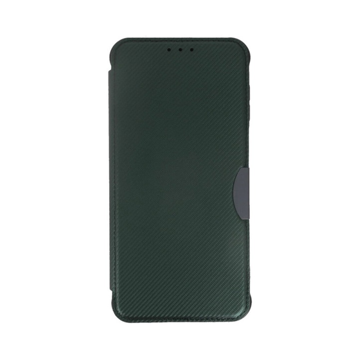 Калъф за книга, съвместим със Samsung Galaxy A23 4G / A23 5G, Stripes Book, Подсилени противоударни ъгли, Вътрешен джоб за карта, Магнитно затваряне, Зелен