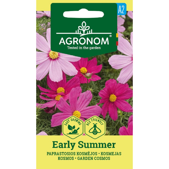 Seminte, Cosmos Early Summer Mix, Agronom, plic, 1 gram