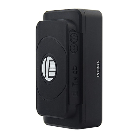 GPS Tracker INTEXXA® pentru Auto Camion Moto, Urmarire Si Localizare in timp real LBS+GPS, Alerta miscare, Istoric date, SIM si MicroSD, Waterproof, Magnet Puternic, Aplicatie Android si IOS, 5000mAH Negru