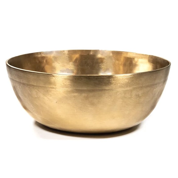 Tibeti éneklő tál 8 fémből - Samadhi - 19cm - 875g - Tibetben készült