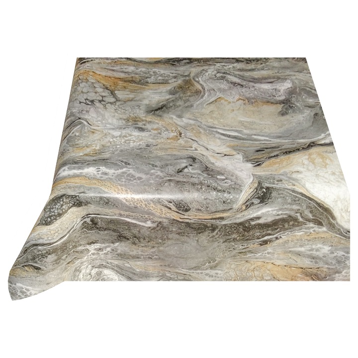 Покривка Natalia, 100x140 см, водоустойчива, имитация на естествен камък, NS14