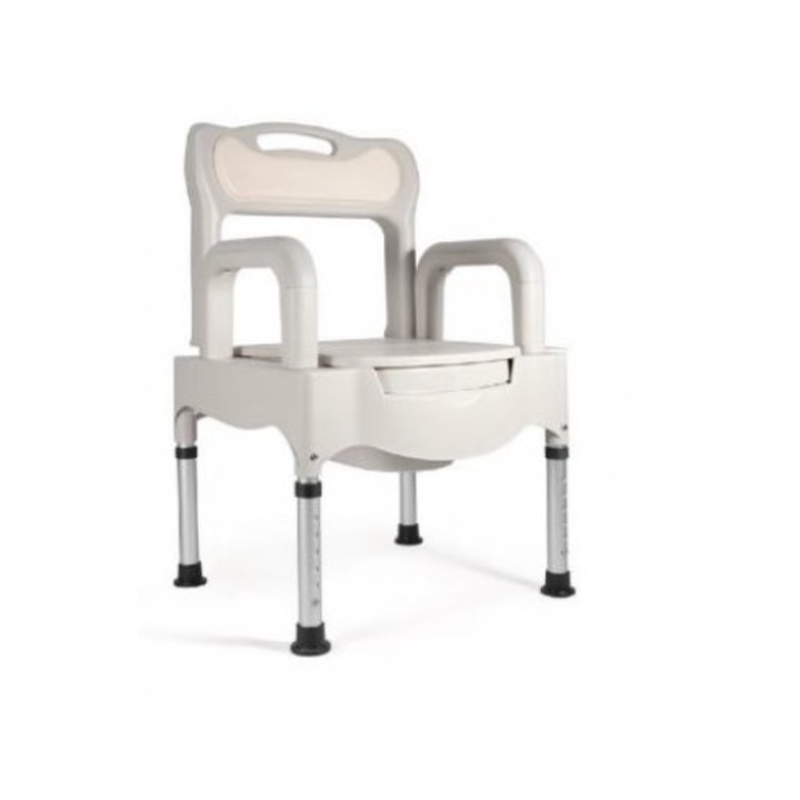 Стол с тоалетна за хора с наднормено тегло Dr. Happy JLC00601, 180 кг