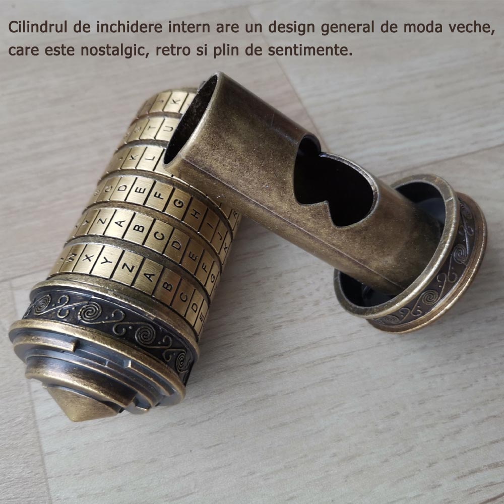 Puzzle Leonardo da Vinci, sundiguer, Cryptex Code, Safe Box, 12