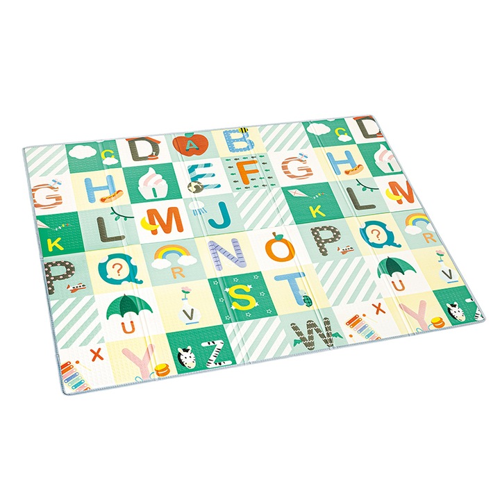 Összecsukható játszószőnyeg, Hape, Alphabet, 177 x 147 x 1 cm