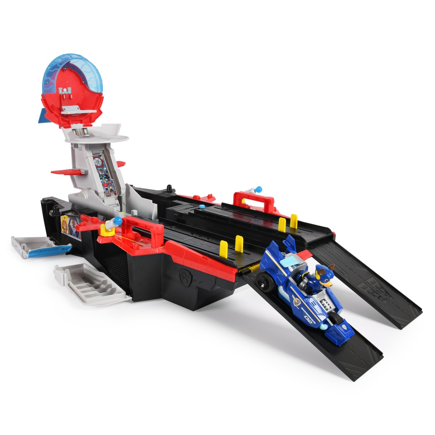 Set de joaca Paw Patrol Pup Squad - Aircraft Carrier HQ - eMAG.ro