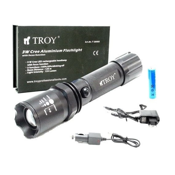 Акумулаторен LED фенер Cree Troy T28085,3 W