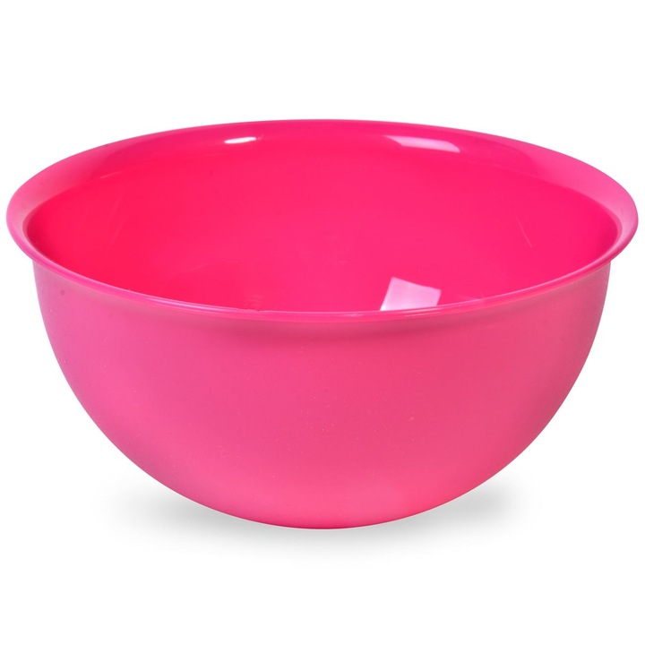 Bol din plastic Shopiens®, de culoare fucsia, 500 ml