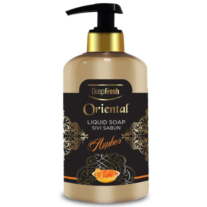 Течен сапун за ръце Deep Fresh Amber, 500 мл