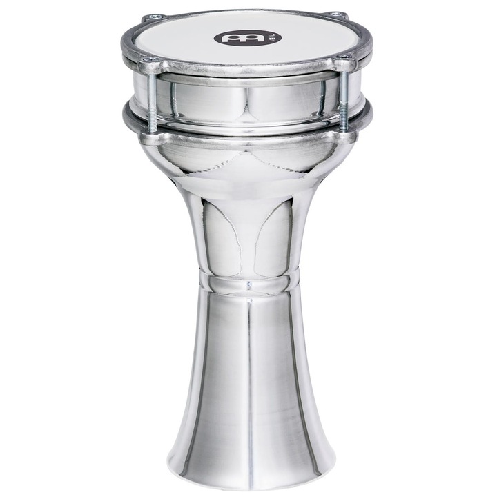 Darbuka, Meinl, Aluminiu, Argintiu